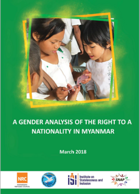 nationality right nrc myanmar gender analysis report